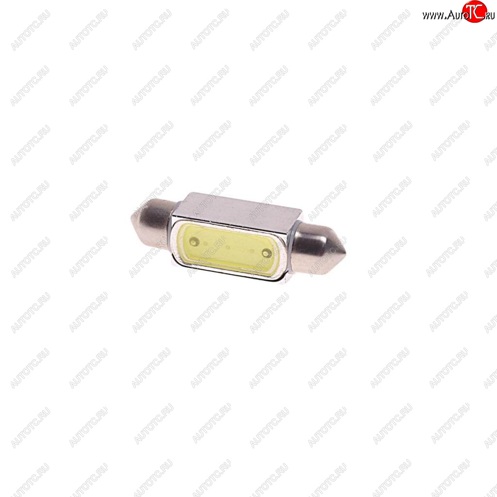 78 р. Лампа светодиодная 12V C10W SV8.5-8 39мм 6000K двухцокольная MEGAPOWER MEGAPOWER-AUTOMOTIVE 85204w  с доставкой в г. Пермь