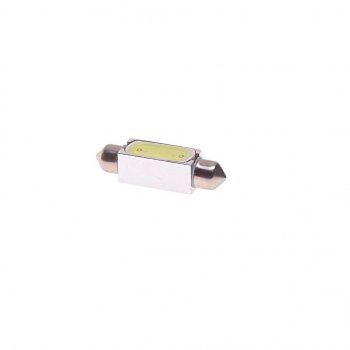 90 р. Лампа светодиодная 12V C10W SV8.5-8 41мм 6000K двухцокольная MEGAPOWER MEGAPOWER-AUTOMOTIVE 85205w  с доставкой в г. Пермь. Увеличить фотографию 1