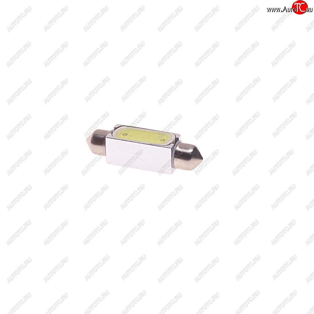 90 р. Лампа светодиодная 12V C10W SV8.5-8 41мм 6000K двухцокольная MEGAPOWER MEGAPOWER-AUTOMOTIVE 85205w  с доставкой в г. Пермь