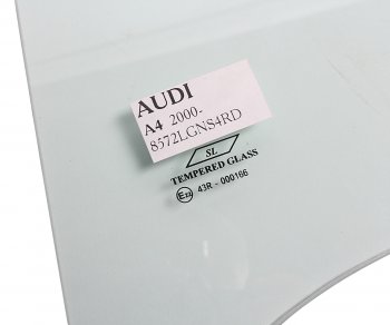 1 239 р. Стекло AUDI A4 боковое заднее левое неподвижное SL SL 8572lgns4rd  с доставкой в г. Пермь. Увеличить фотографию 2