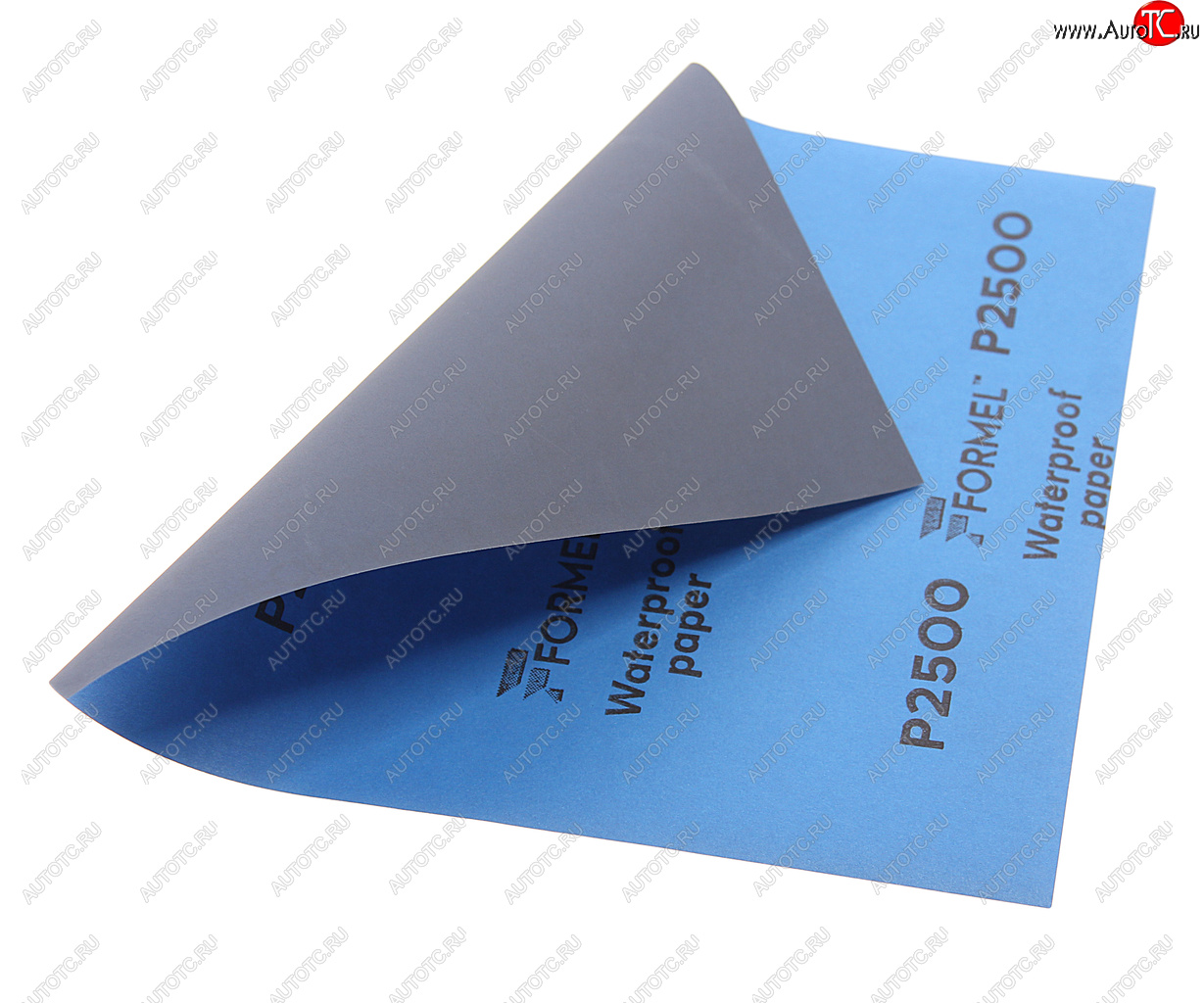 64 р. Бумага наждачная водостойкая P-2500 (230х280) FORMEL FORMEL 85957322500  с доставкой в г. Пермь