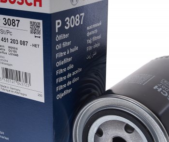 1 099 р. Фильтр масляный VW T4 (90-03),LT28-55 (-96) (DTDI) BOSCH BOSCH 0451203087  с доставкой в г. Пермь. Увеличить фотографию 3