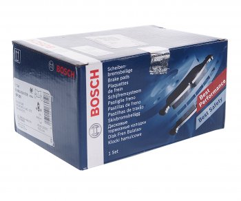 2 499 р. Колодки тормозные задние BOSCH Volvo S60 RS,RH седан дорестайлинг (2000-2004)  с доставкой в г. Пермь. Увеличить фотографию 2