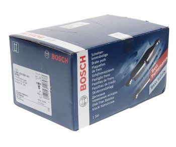 2 449 р. Колодки тормозные передние (4шт.) BOSCH Peugeot 308 T7 универсал дорестайлинг (2007-2011)  с доставкой в г. Пермь. Увеличить фотографию 2