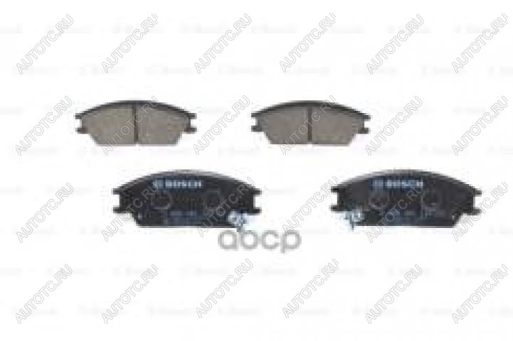 1 789 р. Колодки тормозные передние (4шт.) BOSCH Hyundai Getz TB хэтчбэк 5 дв. рестайлинг (2005-2010)  с доставкой в г. Пермь