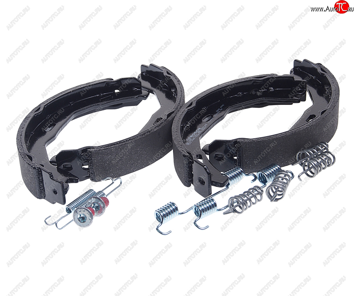 2 789 р. Колодки тормозные задние барабанные (4шт.) BOSCH Mercedes-Benz C-Class W204 дорестайлинг седан (2007-2011)  с доставкой в г. Пермь