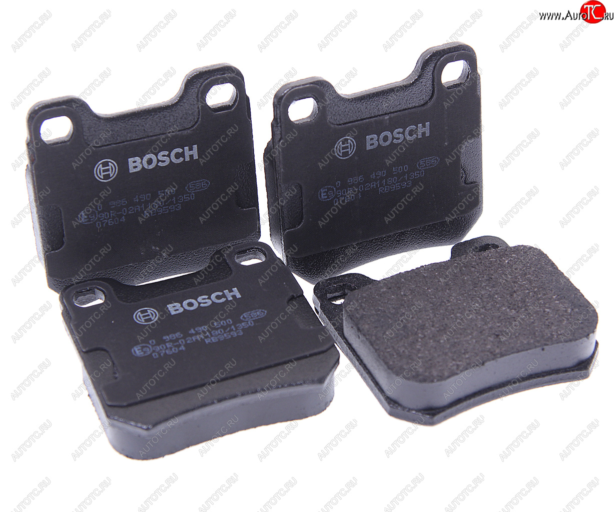 1 769 р. Колодки тормозные задние (4шт.) BOSCH Opel Omega A седан (1986-1994)  с доставкой в г. Пермь
