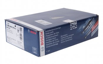 4 949 р. Колодки тормозные передние (4шт.) BOSCH Jeep Cherokee KJ дорестайлинг (2001-2005)  с доставкой в г. Пермь. Увеличить фотографию 2