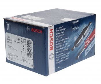 2 699 р. Колодки тормозные задние (4шт.) BOSCH Opel Astra J универсал рестайлинг (2012-2017)  с доставкой в г. Пермь. Увеличить фотографию 2