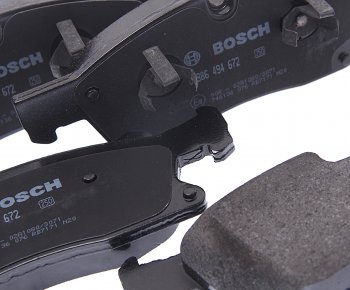 4 399 р. Колодки тормозные передние (4шт.) BOSCH Mercedes-Benz ML class W166 (2011-2015)  с доставкой в г. Пермь. Увеличить фотографию 2
