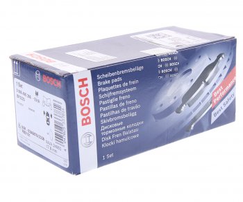 3 159 р. Колодки тормозные передние (4шт.) BOSCH Peugeot 308 T7 универсал дорестайлинг (2007-2011)  с доставкой в г. Пермь. Увеличить фотографию 3
