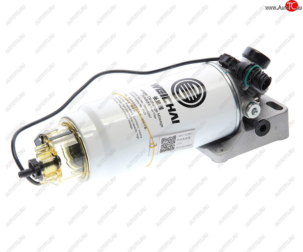 23 649 р. Фильтр топливный JAC N350 (WP10.336E53WP12 Е5) грубой очистки в сборе OE JAC 1001742207  с доставкой в г. Пермь