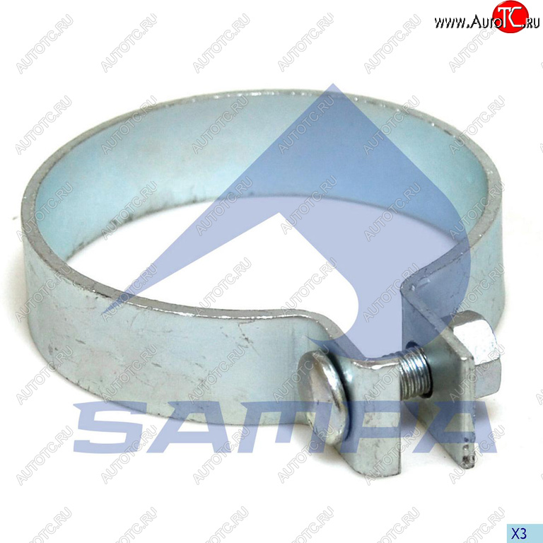277 р. Хомут глушителя IVECO MAN (d=110.5) SAMPA SAMPA 100.184  с доставкой в г. Пермь