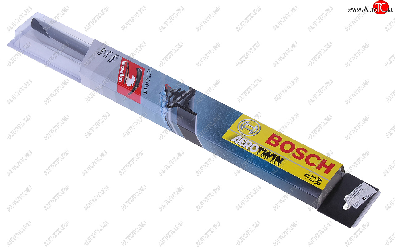949 р. Щетка стеклоочистителя 340мм бескаркасная Retrofit Aerotwin BOSCH BOSCH 3397008638  с доставкой в г. Пермь