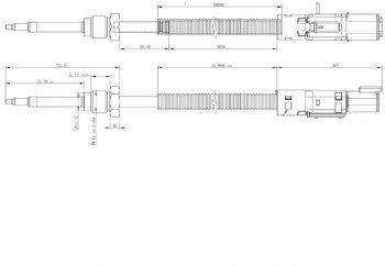 4 389 р. Датчик температуры VOLVO отработавших газов (ЕВРО-6) DINEX DINEX 81043 DINEX 81043  с доставкой в г. Пермь. Увеличить фотографию 2