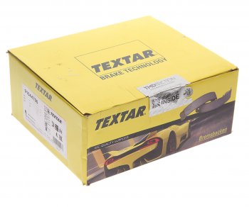 2 369 р. Колодки тормозные задние барабанные (4шт.) TEXTAR Skoda Fabia Mk1 седан дорестайлинг (2000-2004)  с доставкой в г. Пермь. Увеличить фотографию 3