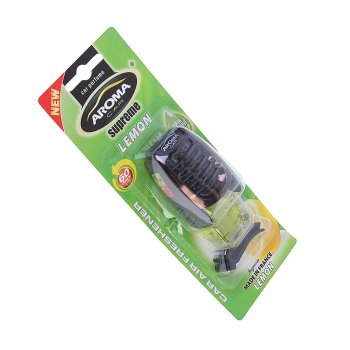 Ароматизатор на дефлектор жидкостный (лимон) 7мл Supreme AROMA CAR AROMA CAR 92046 AROMA CAR 92046