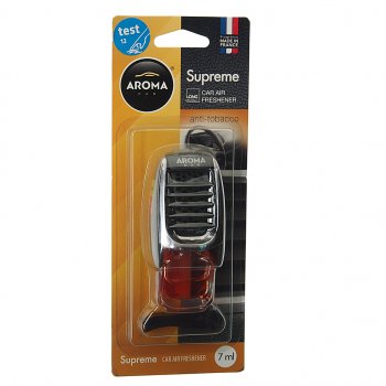 Ароматизатор на дефлектор жидкостный (антитабак) 7мл Supreme AROMA CAR AROMA CAR 92049