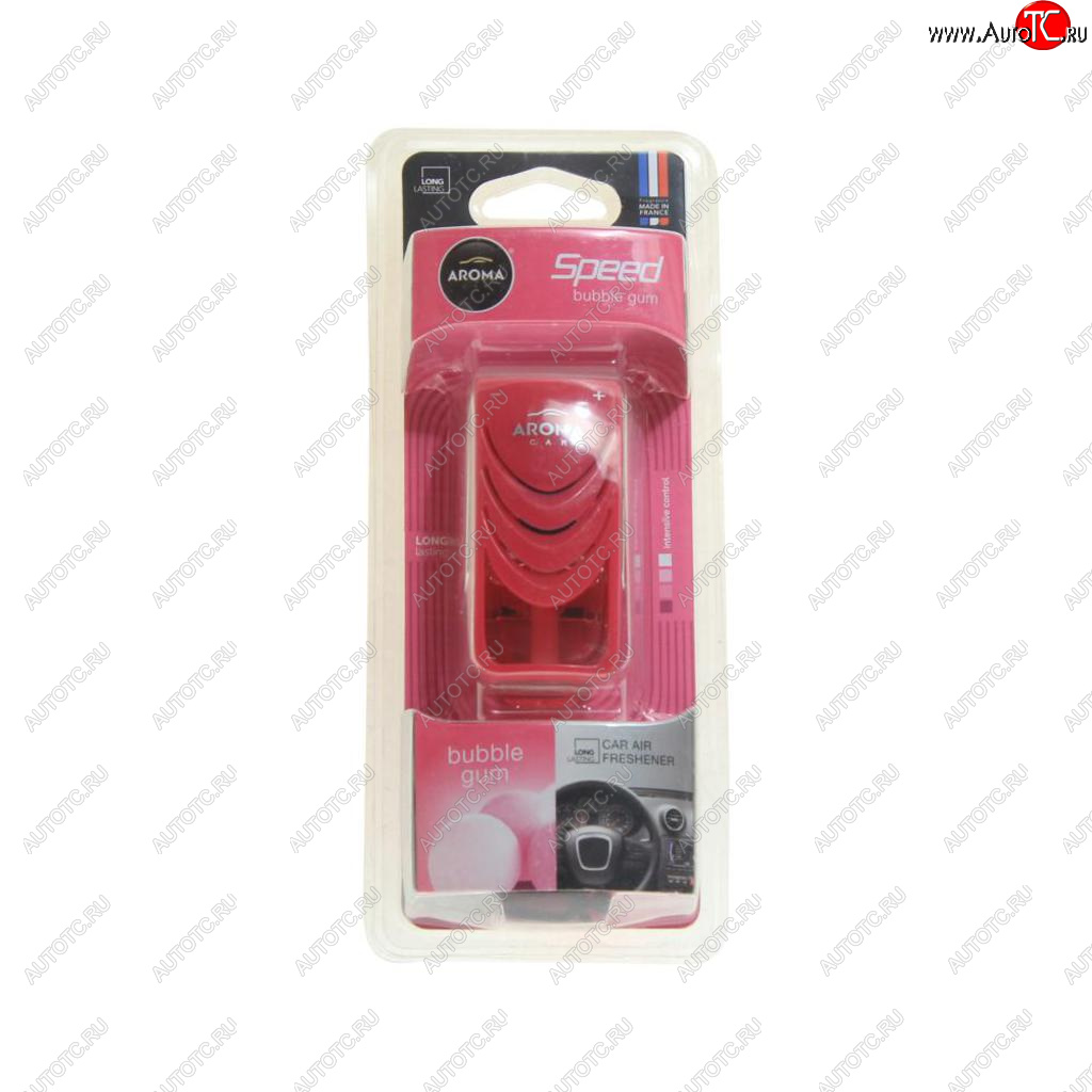 429 р. Ароматизатор на дефлектор жидкостный (bubble gum) Speed AROMA CAR AROMA CAR 92717  с доставкой в г. Пермь