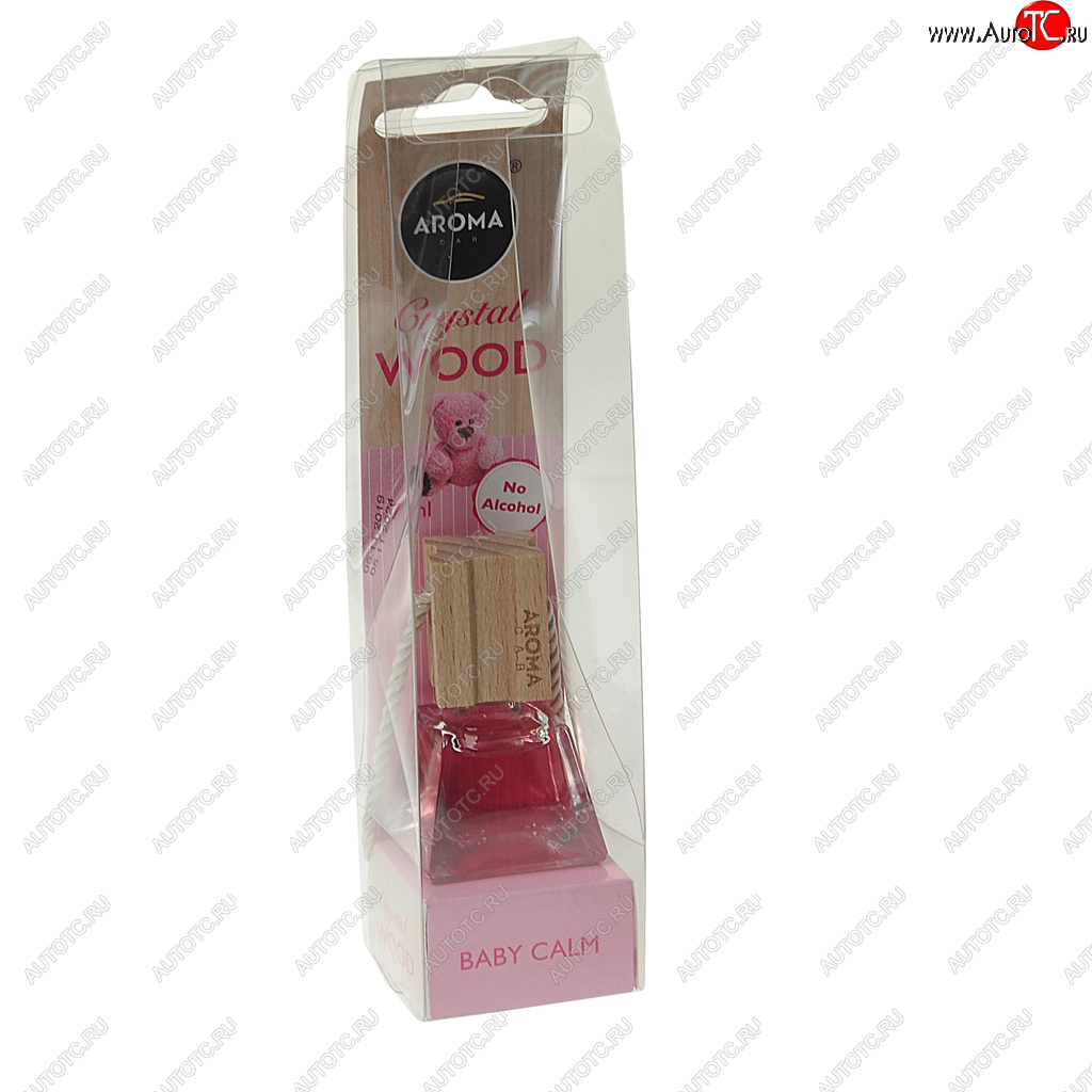 369 р. Ароматизатор подвесной жидкостный (спокойный ребенок) 7мл Crystal Wood AROMA CAR AROMA CAR 92840  с доставкой в г. Пермь