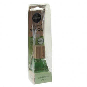 Ароматизатор подвесной жидкостный (очаровательная леди) 7мл Crystal Wood AROMA CAR AROMA CAR 92842