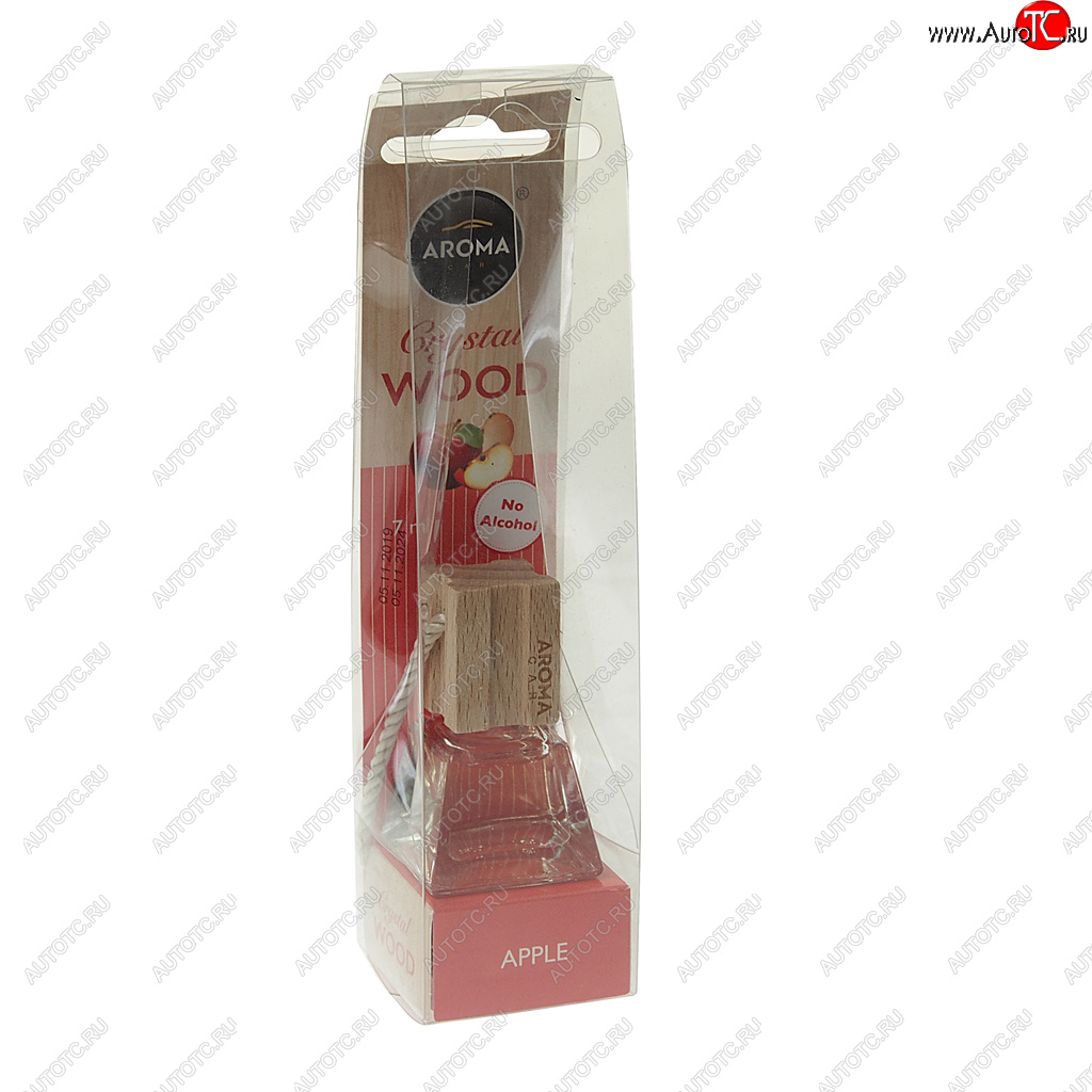 359 р. Ароматизатор подвесной жидкостный (яблоко) 7мл Crystal Wood AROMA CAR AROMA CAR 92843  с доставкой в г. Пермь