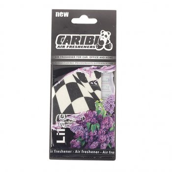 Ароматизатор подвесной пластина (сирень) Formula-1 CARIBI CARIBI 93156