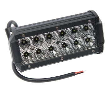 Балка светодиодная 1224V 36W (12 светодиодов) 170х85х65мм (ближний свет) двухрядная LED LT LED TECHNOLOGY 9-36f