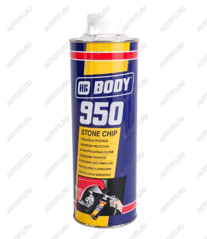 1 099 р. Антигравий белый 1л 950 BODY BODY 9500100001  с доставкой в г. Пермь