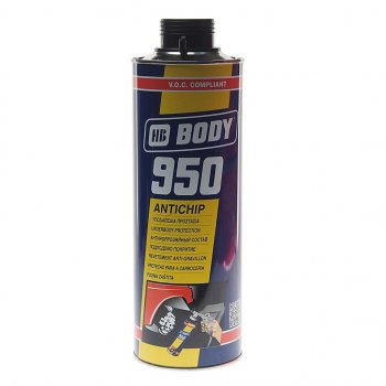 Антигравий черный 1л 950 BODY BODY 9500200001