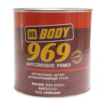Грунт коричневый 1кг 969 BODY BODY 9690900001