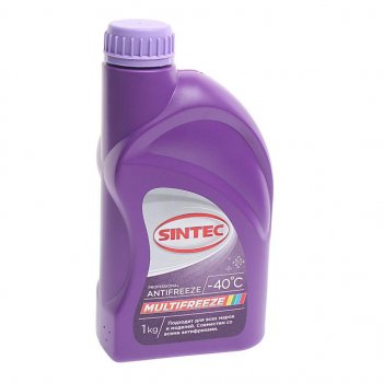 Антифриз фиолетовый -40C 1кг универсальный Multifreeze SINTEC SINTEC 990561