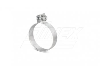 499 р. Хомут глушителя КАМАЗ-5490 MAN (d=114.50) (цинк) E-line DINEX DINEX 99714  с доставкой в г. Пермь. Увеличить фотографию 2