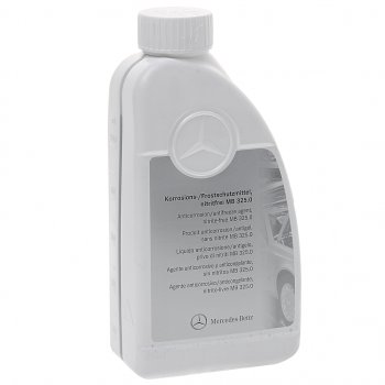 Антифриз синий концентрат 1л MERCEDES (спецификация 325.0) OE MERCEDES a000989082520