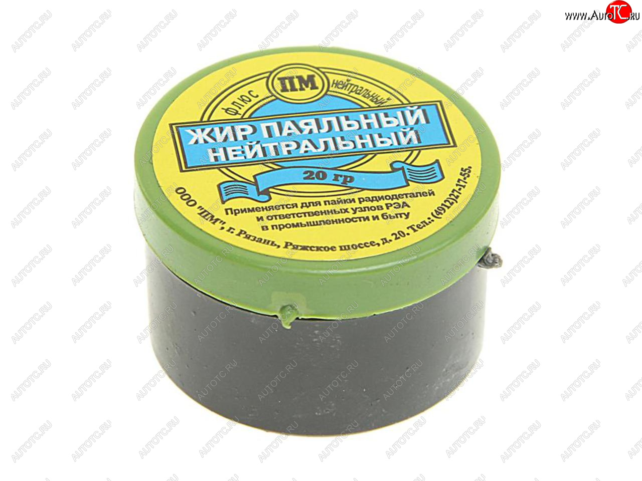 27 р. Жир паяльный 20г банка пластик ВТО ВТО а010030  с доставкой в г. Пермь