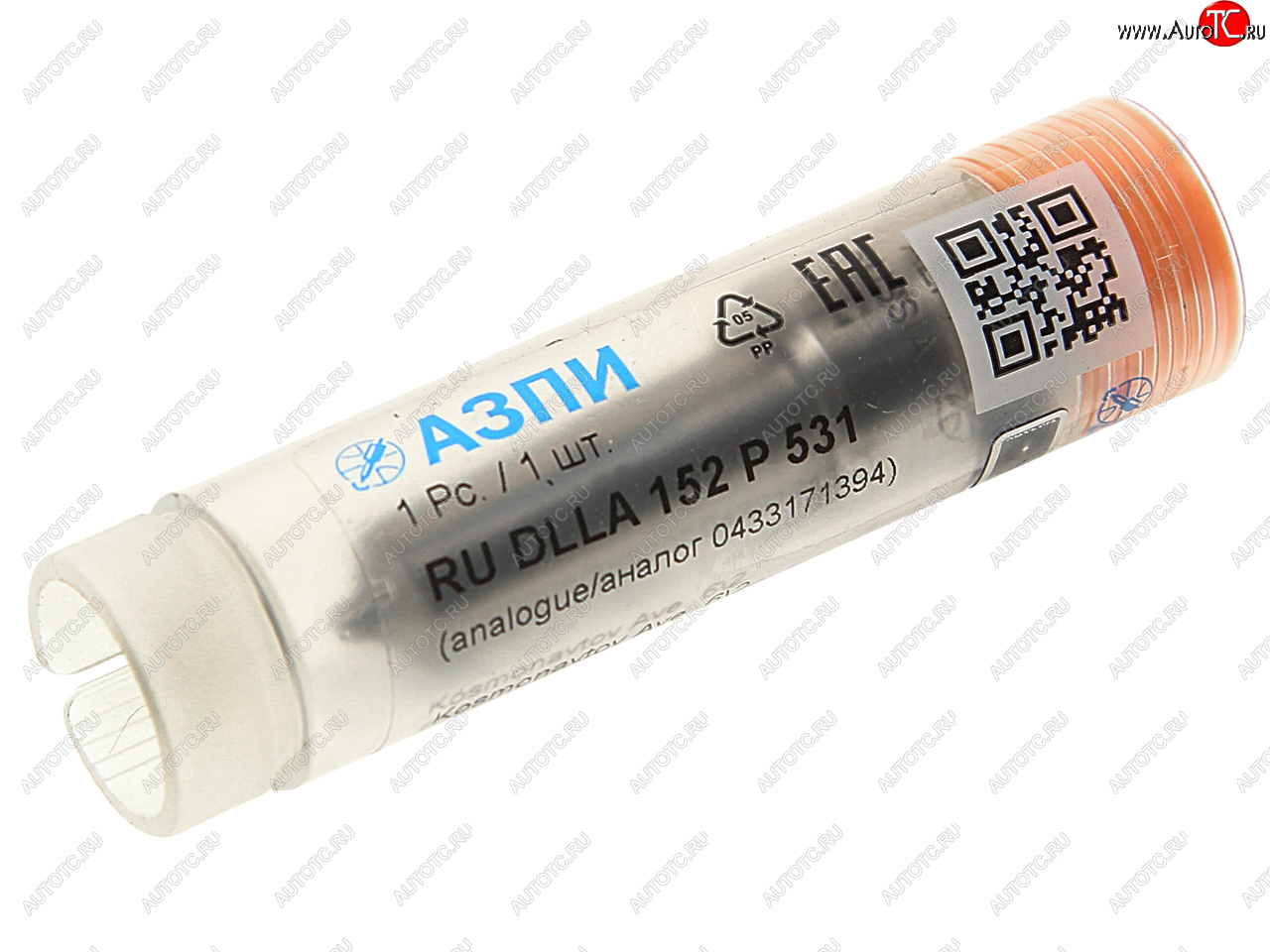 1 799 р. Распылитель MAN D2876 LF02,D 2865 LUH07,D 2876 LOH01 форсунки (аналог BOSCH 0433171394) АЗПИ АЗПИ а-02-102-00-00-00  с доставкой в г. Пермь
