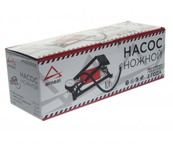 1 899 р. Насос ножной 1-цилиндровый ARNEZI ARNEZI a0301003  с доставкой в г. Пермь. Увеличить фотографию 3
