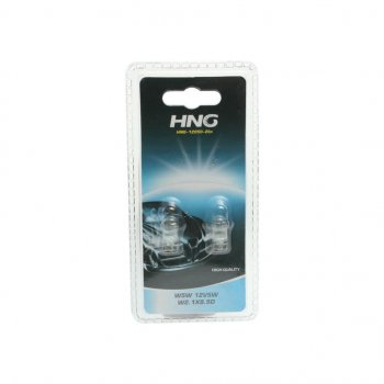 40 р. Лампа 12V W5W T10W W2.1x9.5d блистер (2шт.) Long Life HNG HNG а12-5-2бл  с доставкой в г. Пермь. Увеличить фотографию 1