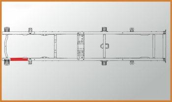 1 979 р. Усилитель ГАЗ-3302 №1 рамы амортизатора переднего левый L=630мм толщина 4мм АЗГ АЗГ а-125-3302.01  с доставкой в г. Пермь. Увеличить фотографию 6