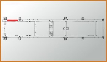 1 949 р. Усилитель ГАЗ-3302 №1 рамы амортизатора переднего правый L=630мм толщина 4мм АЗГ АЗГ а-125-3302.02  с доставкой в г. Пермь. Увеличить фотографию 5