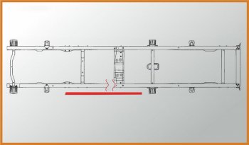 4 999 р. Удлинитель ГАЗ-3302 рамы средний левый сверленый L=940мм толщина 4мм АЗГ АЗГ а-135-330202.01  с доставкой в г. Пермь. Увеличить фотографию 6