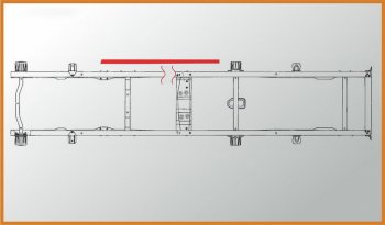 4 999 р. Удлинитель ГАЗ-3302 рамы средний правый сверленый L=940мм толщина 4мм АЗГ АЗГ а-135-330202.02  с доставкой в г. Пермь. Увеличить фотографию 6