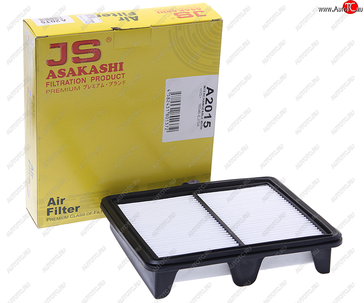 1 629 р. Фильтр воздушный INFINITI M (Y51) JS ASAKASHI JS ASAKASHI a2015  с доставкой в г. Пермь