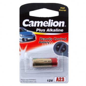 98 р. Батарейка A23 3LR50 12V (пульт сигнализации) блистер 1шт. Alkaline CAMELION CAMELION a23-bp1  с доставкой в г. Пермь. Увеличить фотографию 1
