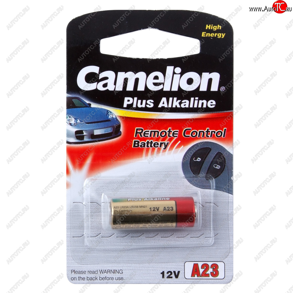 98 р. Батарейка A23 3LR50 12V (пульт сигнализации) блистер 1шт. Alkaline CAMELION CAMELION a23-bp1  с доставкой в г. Пермь