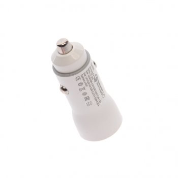 489 р. Устройство зарядное в прикуриватель 1USB + 1 Type C 12V FAISON FAISON a-24 white  с доставкой в г. Пермь. Увеличить фотографию 2