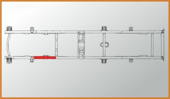 3 399 р. Усилитель ГАЗ-3302 №2 рамы под кабину левый L=1200мм толщина 4мм АЗГ АЗГ а-275-3302.01  с доставкой в г. Пермь. Увеличить фотографию 6