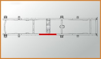 2 199 р. Усилитель ГАЗ-33023 рамы центральный левый L=600мм АЗГ АЗГ а-295-3302.01  с доставкой в г. Пермь. Увеличить фотографию 5