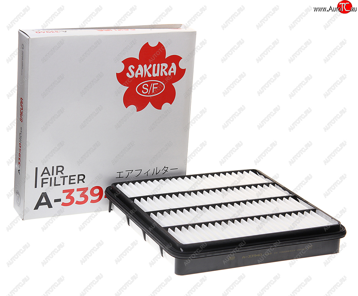 1 389 р. Фильтр воздушный TOYOTA Land Cruiser 200 (07-) SAKURA SAKURA a33940  с доставкой в г. Пермь