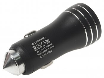 449 р. Устройство зарядное в прикуриватель 2USB 12V FAISON FAISON a-33 black FAISON a-33 black  с доставкой в г. Пермь. Увеличить фотографию 2